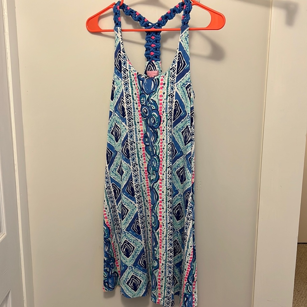 Lilly Pulitzer knit racer back dress